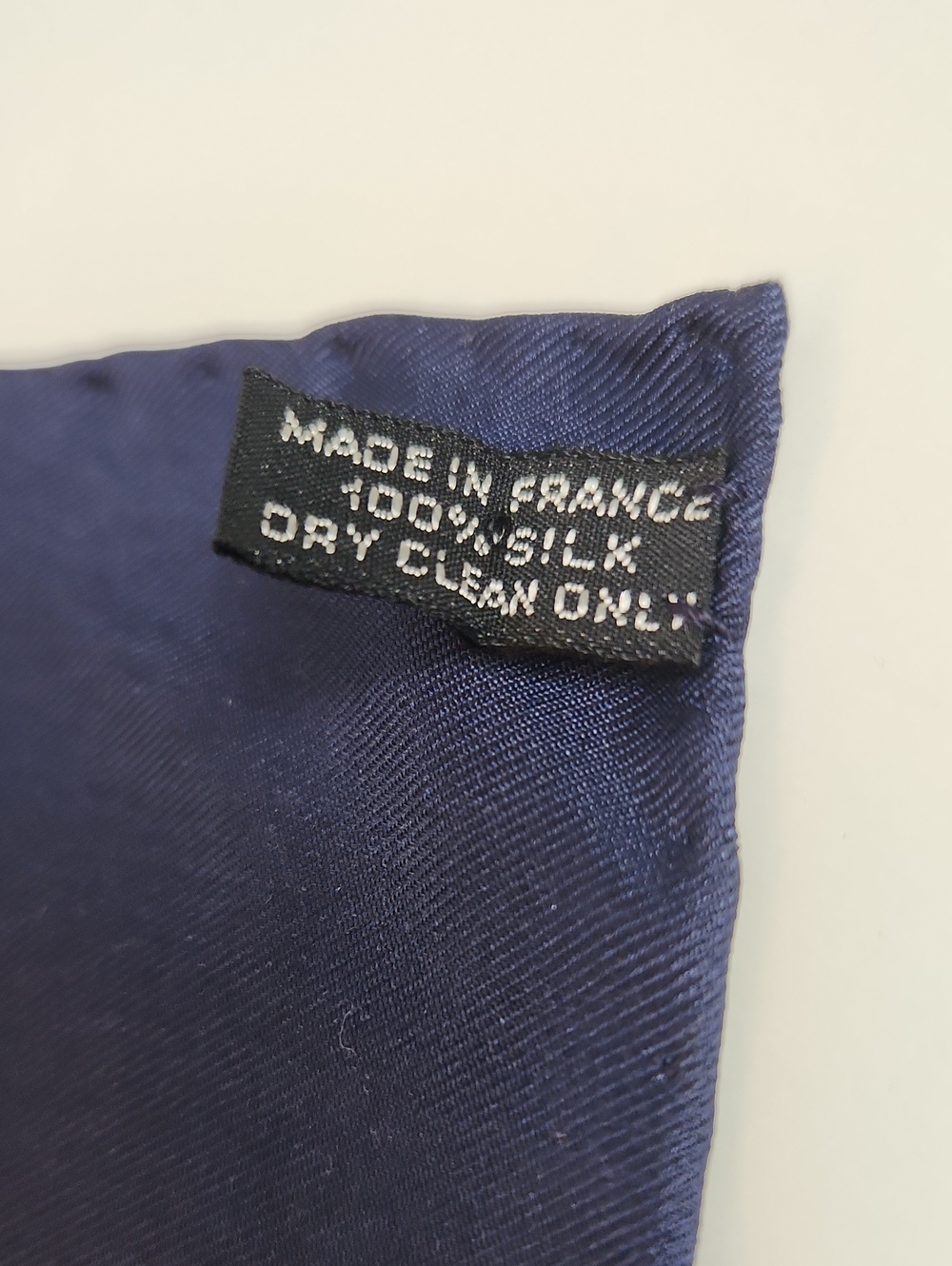 Hermès Vintage Silk Pocket Square - Picture 3 of 5